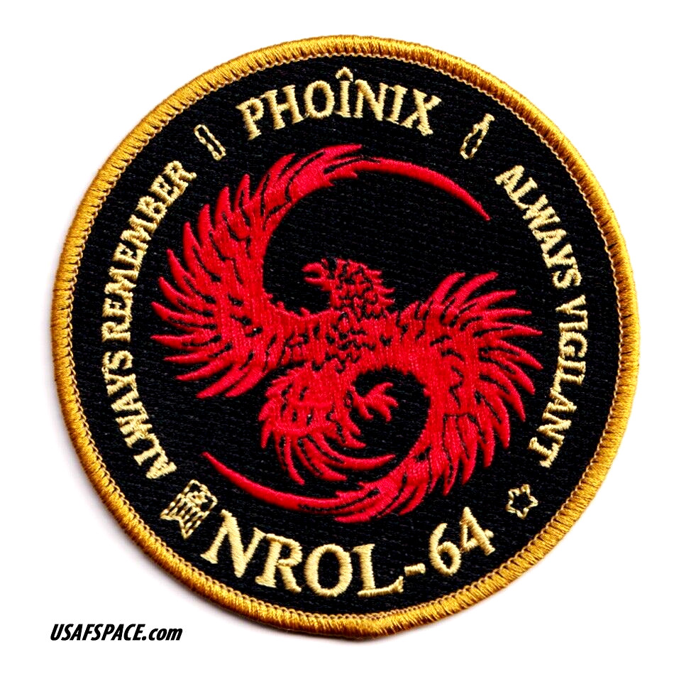 Authentic NROL-64-VULCAN CENTAUR-USSF DOD NRO Classified SATELLITE Mission PATCH