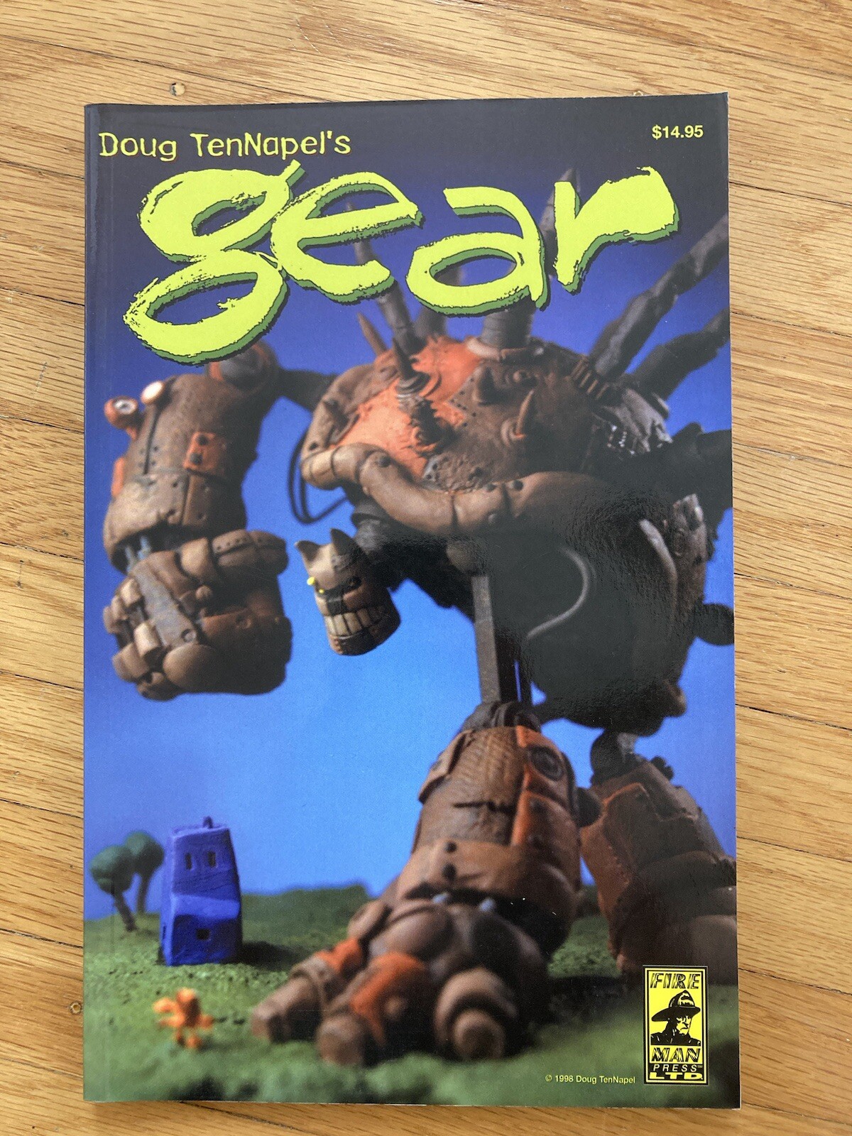 Doug TenNapel\'s (Earthworm Jim) Gear Issue #1 HTF 1st print