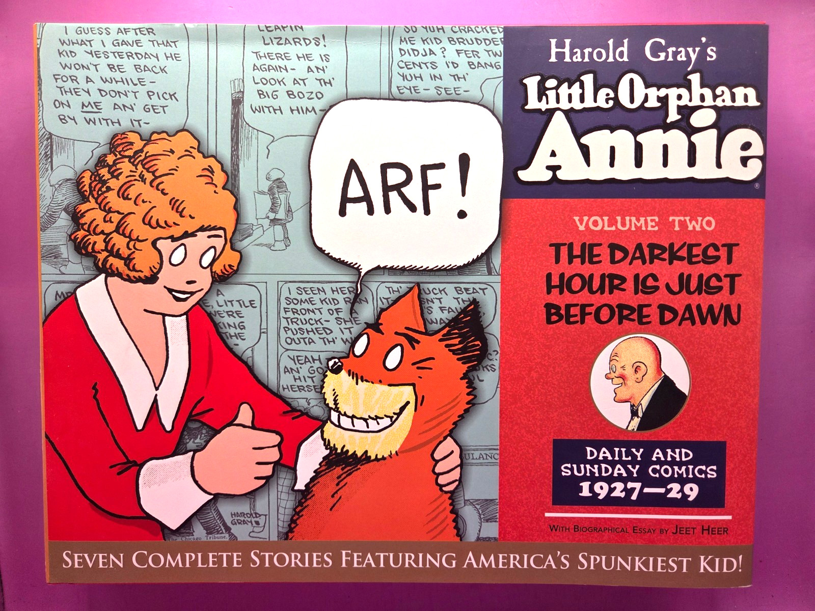 LITTLE ORPHAN ANNIE COMPLETE DAILY COMICS 1927-1929 VOLUME 2 HARDCOVER  HC