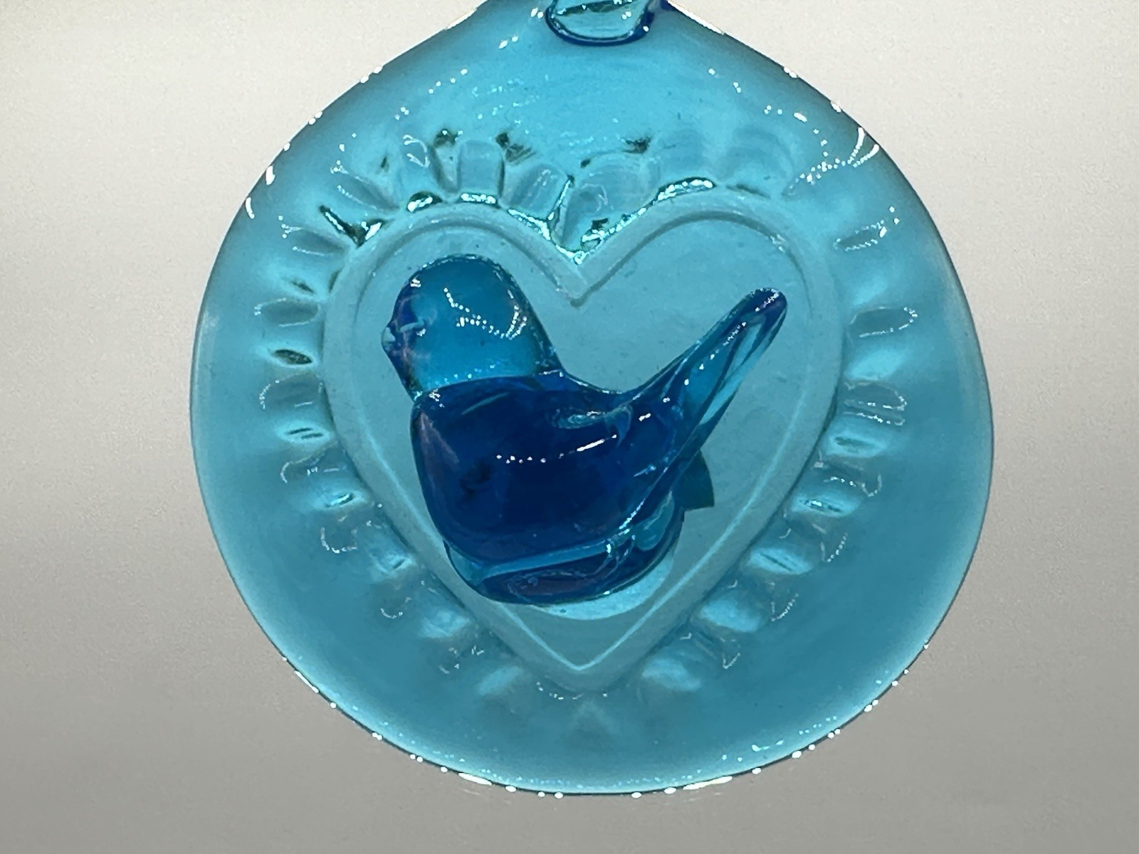 Vintage Bluebird Of Happiness Ornament. Leo Ward Terra Studios Made In USA