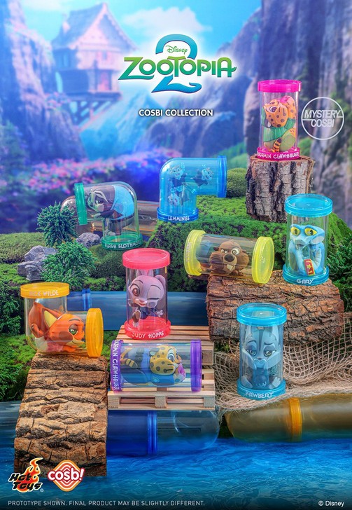Hot Toys Cosbi Collection Zootopia 2 Water Tube Series Figure Blind Box