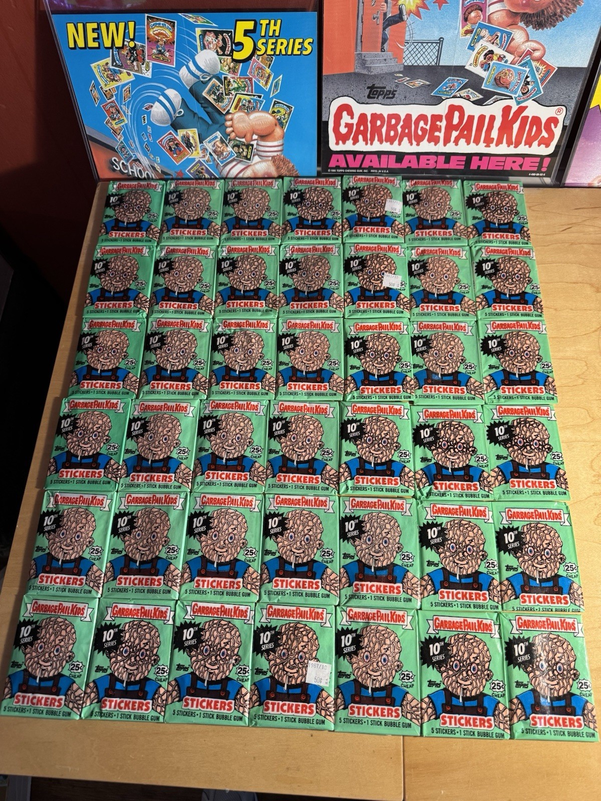 1987 Topps Garbage Pail Kids Original 10th Series 10 GPK 48 Wax Packs OS10 BOX