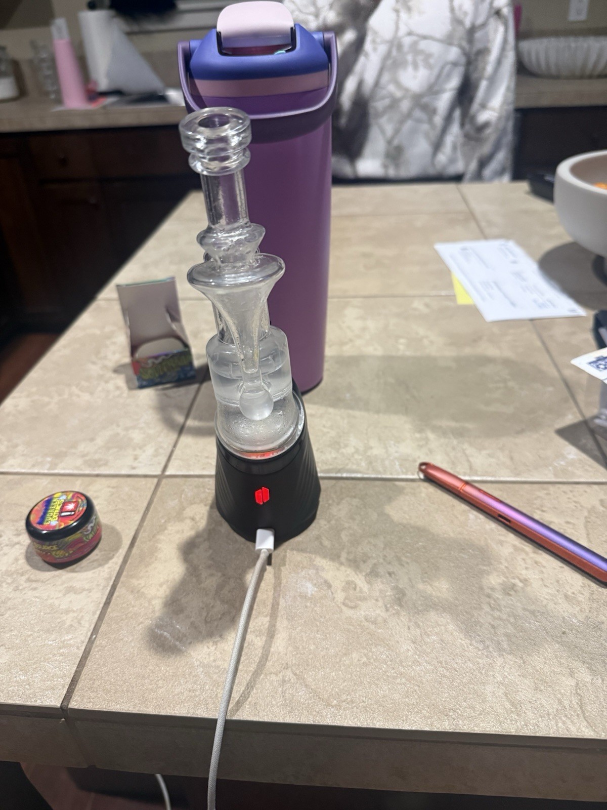Peak pro water filtration device + custom glass + hot knife