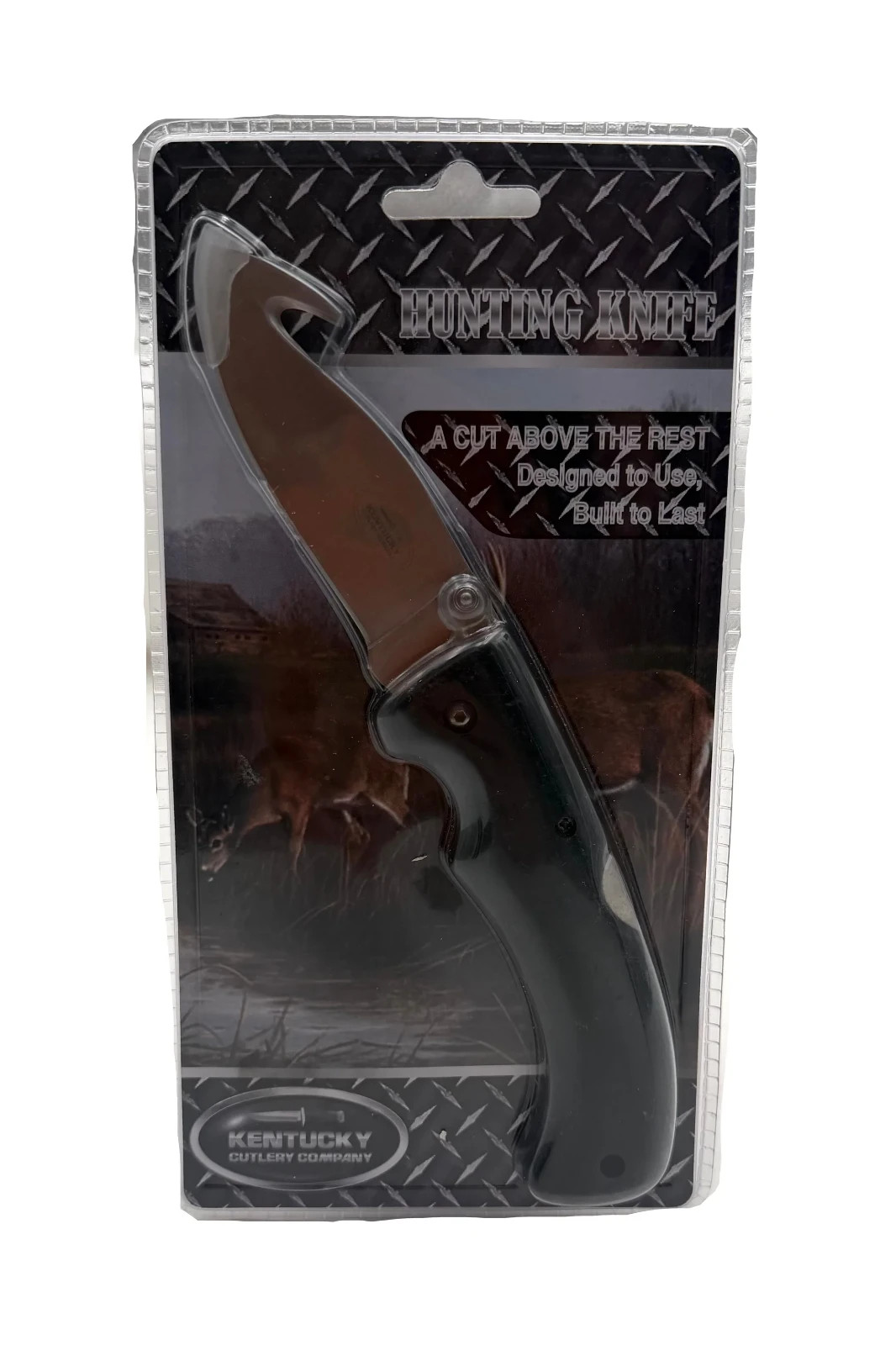 Kentucky Cutlery Company Hunting Knife w/Case #70912