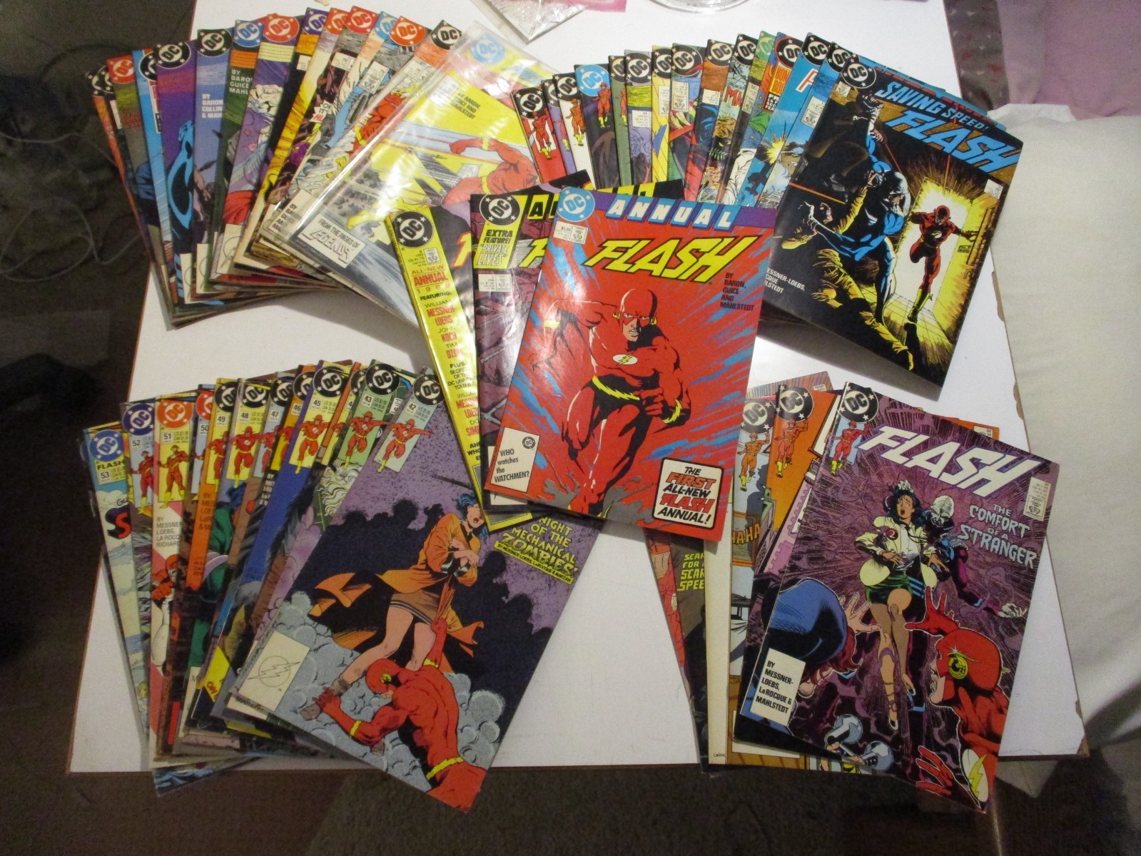 Presenting The New Flash #1-#36 & #43-#54 +3 Annuals - DC Comics 1987 Comic Book