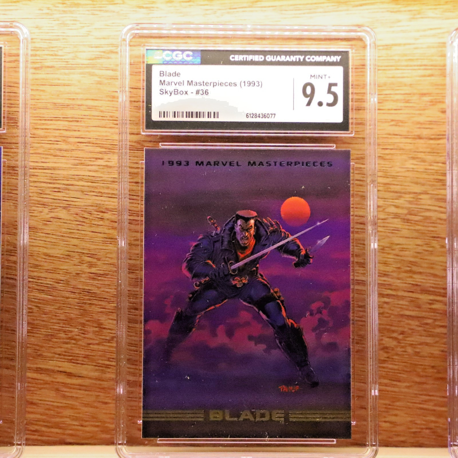 Blade - 1993 SkyBox Marvel Masterpieces #36 CGC 9.5 MINT+