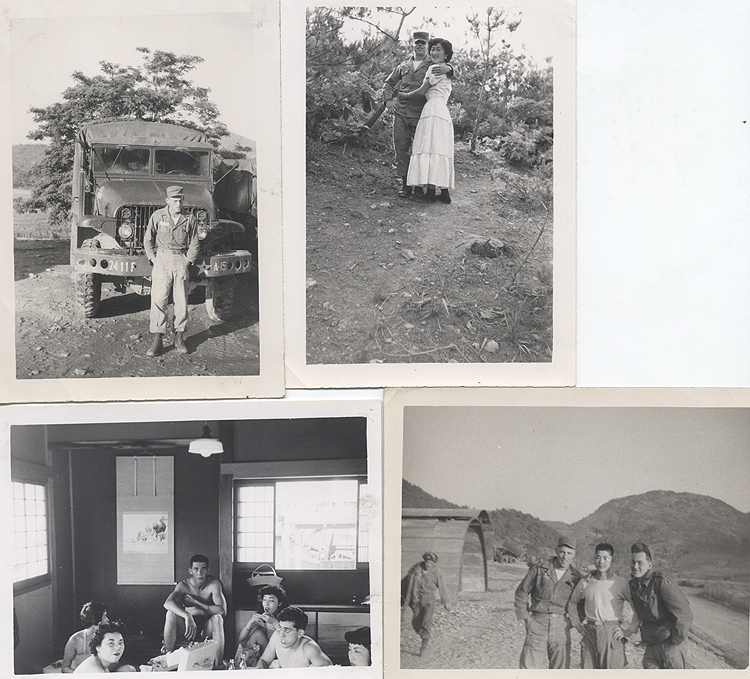 WW2 SERVICEMEN IN KOREA, GROUP OF 20