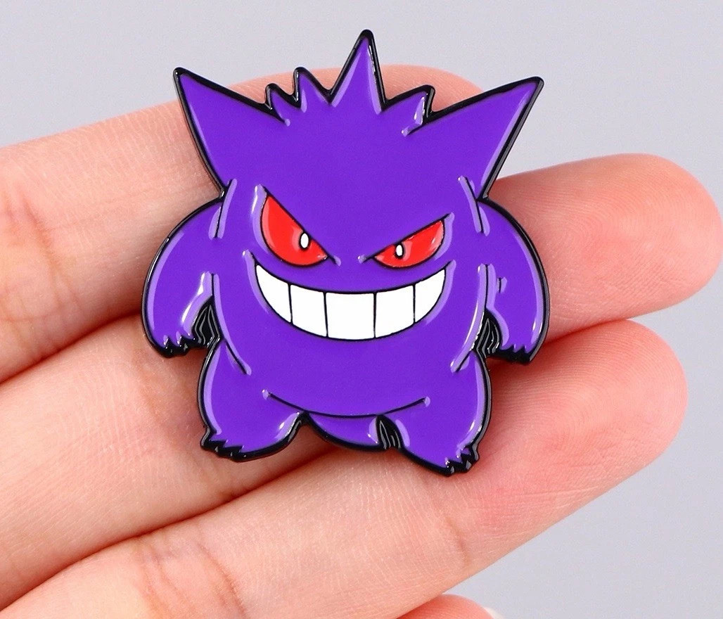 Pokemon Gengar Enamel Pin/Badge - US seller