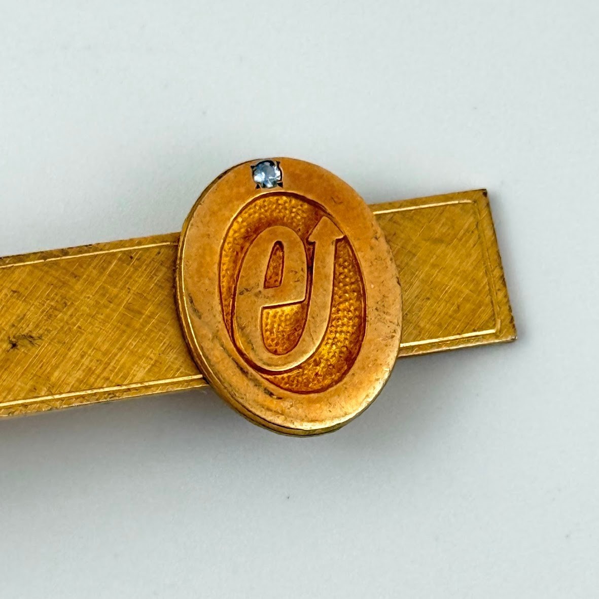 Vintage Balfour 12K GF Tie Clip Employee Service Award