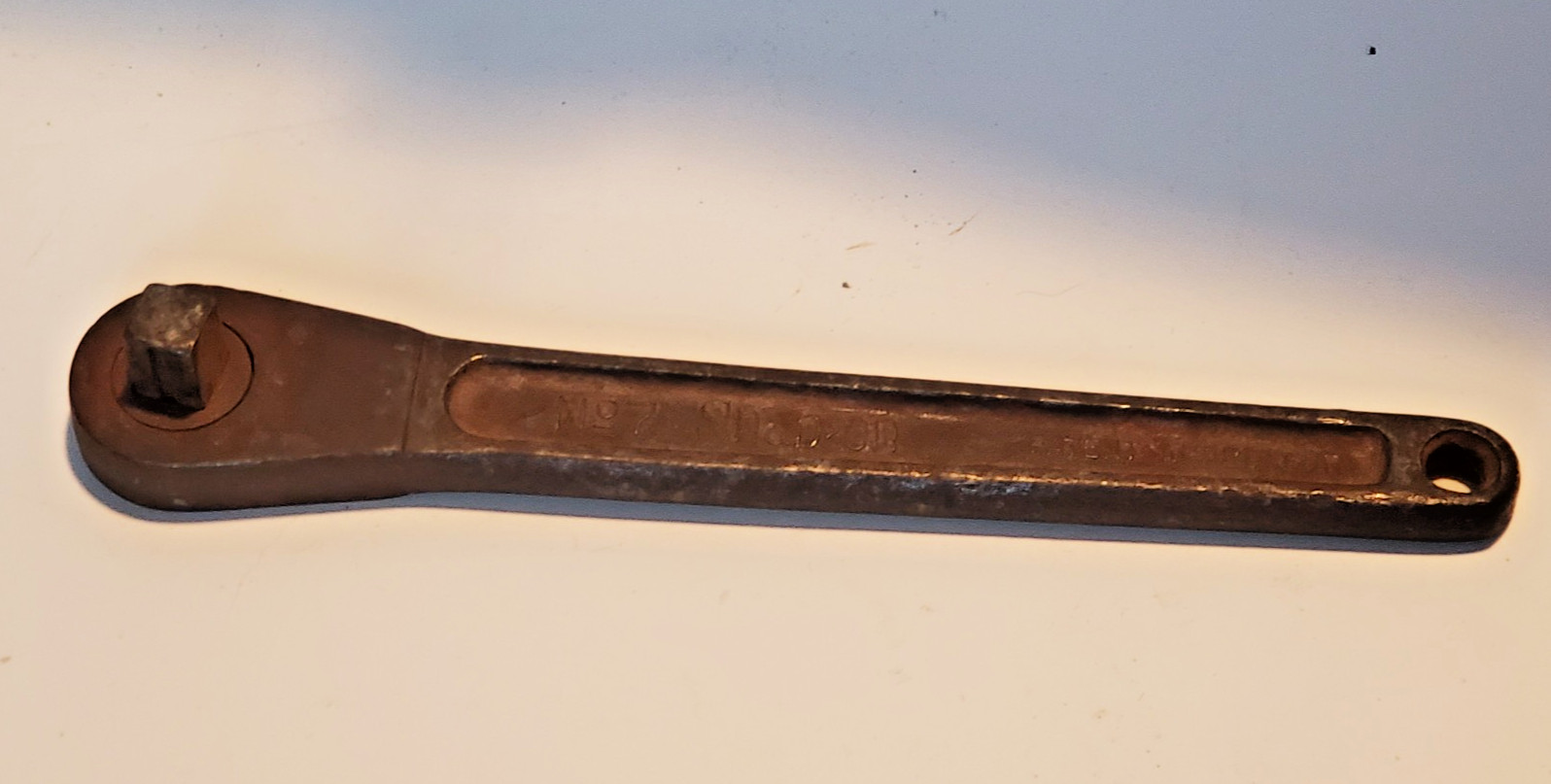 Vintage 1928 Snap-on No. 7 Ratchet Wrench 1/2\
