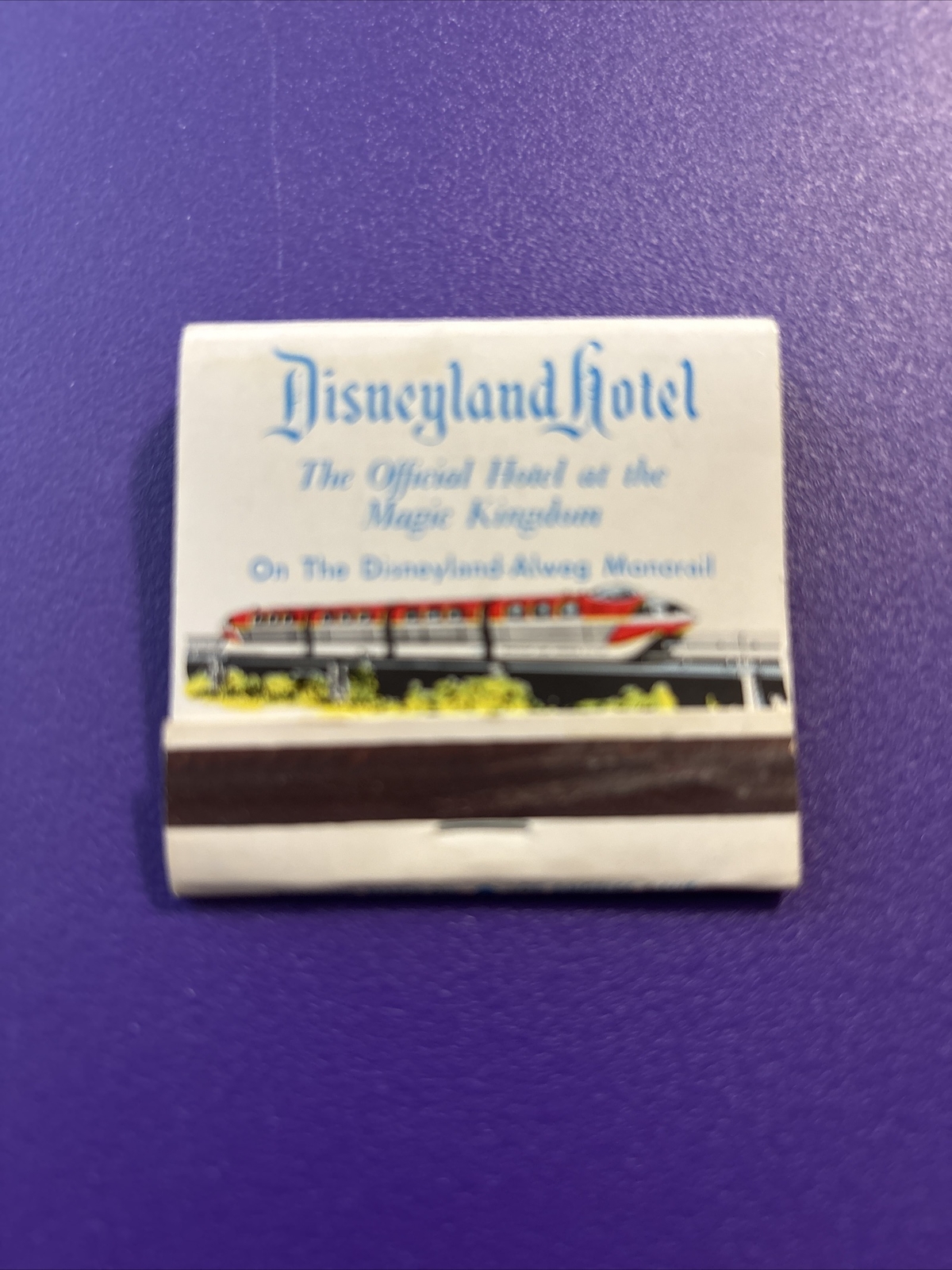 1960's, Walt Disney Disneyland Hotel Magic Kingdom Matchbook (Scarce / Vintage)
