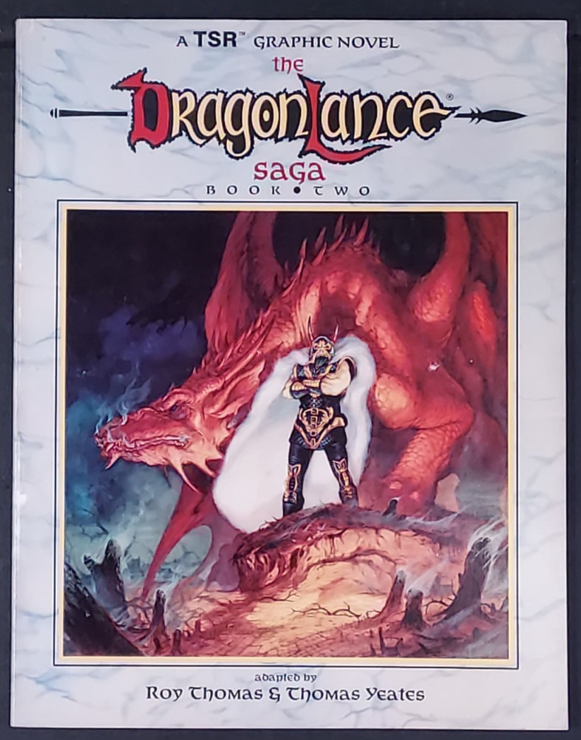 The Dragonlance Saga Book Two (1988) TSR Graphic Novel - Roy Thomas & Tom Yeates