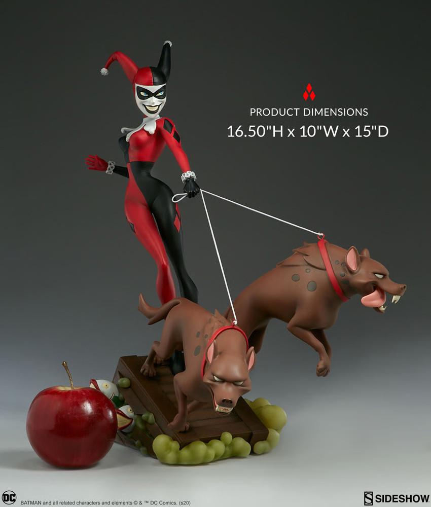 Sideshow Collectibles Batman Animated Harley Quinn with Hyenas Statue 78/1000
