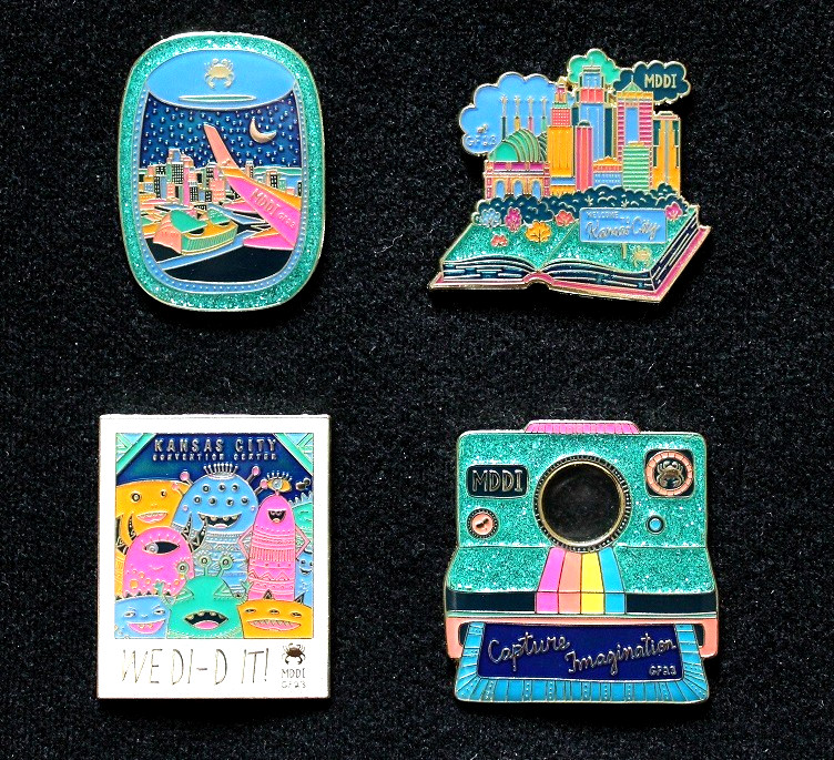2023 Maryland Destination Imagination Global Finals DI Trading Pin Set