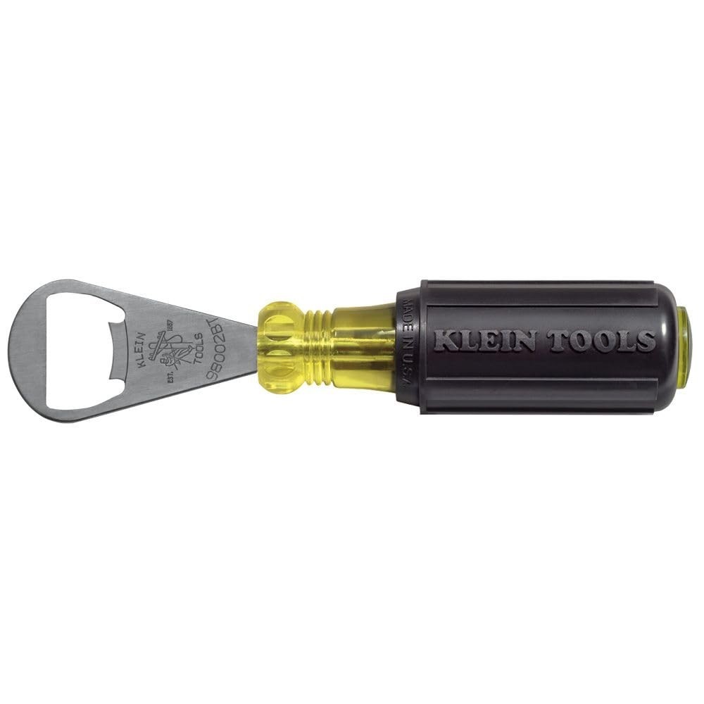 Klein Tools 98002BT Klein Bottle Opener, Made in USA Klein Tools 98002BT Klein Bottle Opener, Made in USA