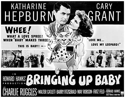 Bringing Up Baby 11x14 Photo Katharine Hepburn as Susan and Cary Grant as David