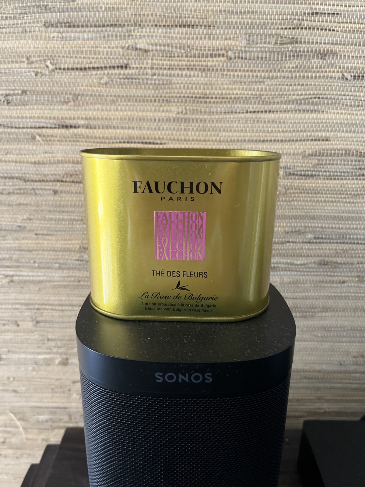 Fauchon Paris Rare Tin Loose Leaf Tea La Rose de Bulgaria