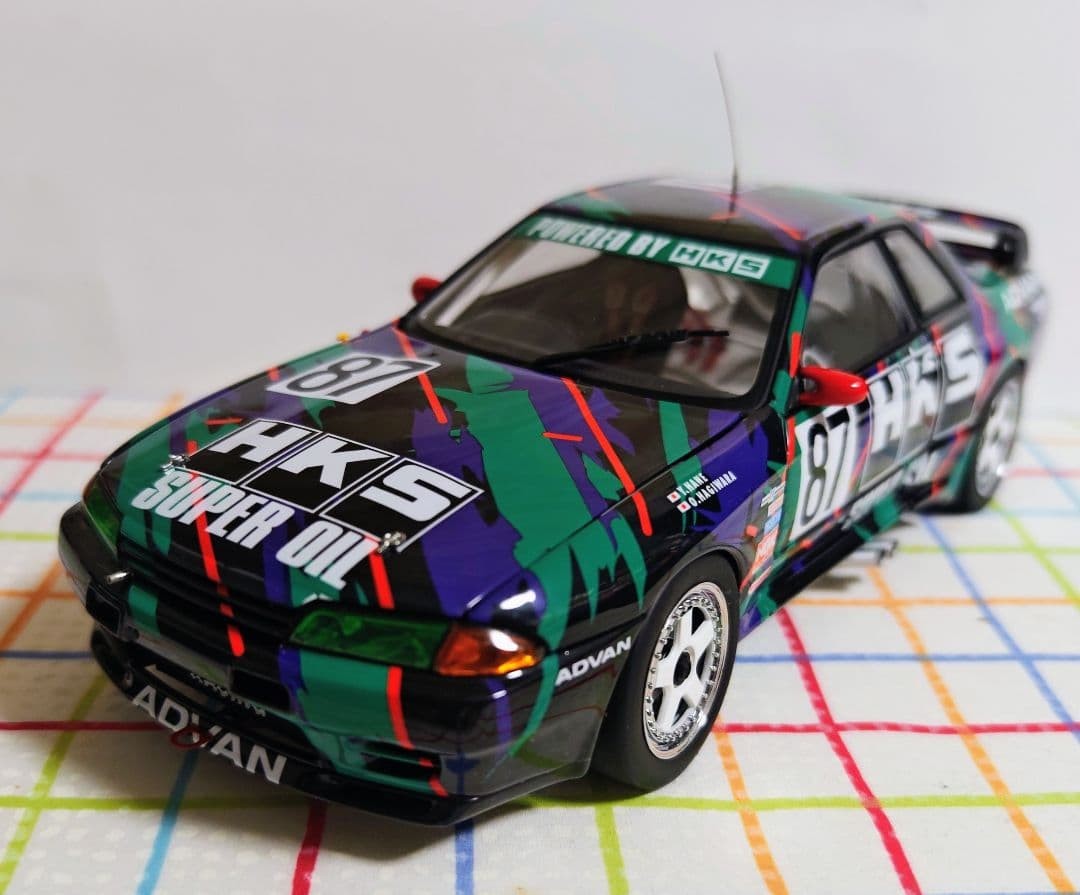 AUTOart Nissan Skyline GT-R R32 Group A HKS #87 Limited Edition 3000pcs