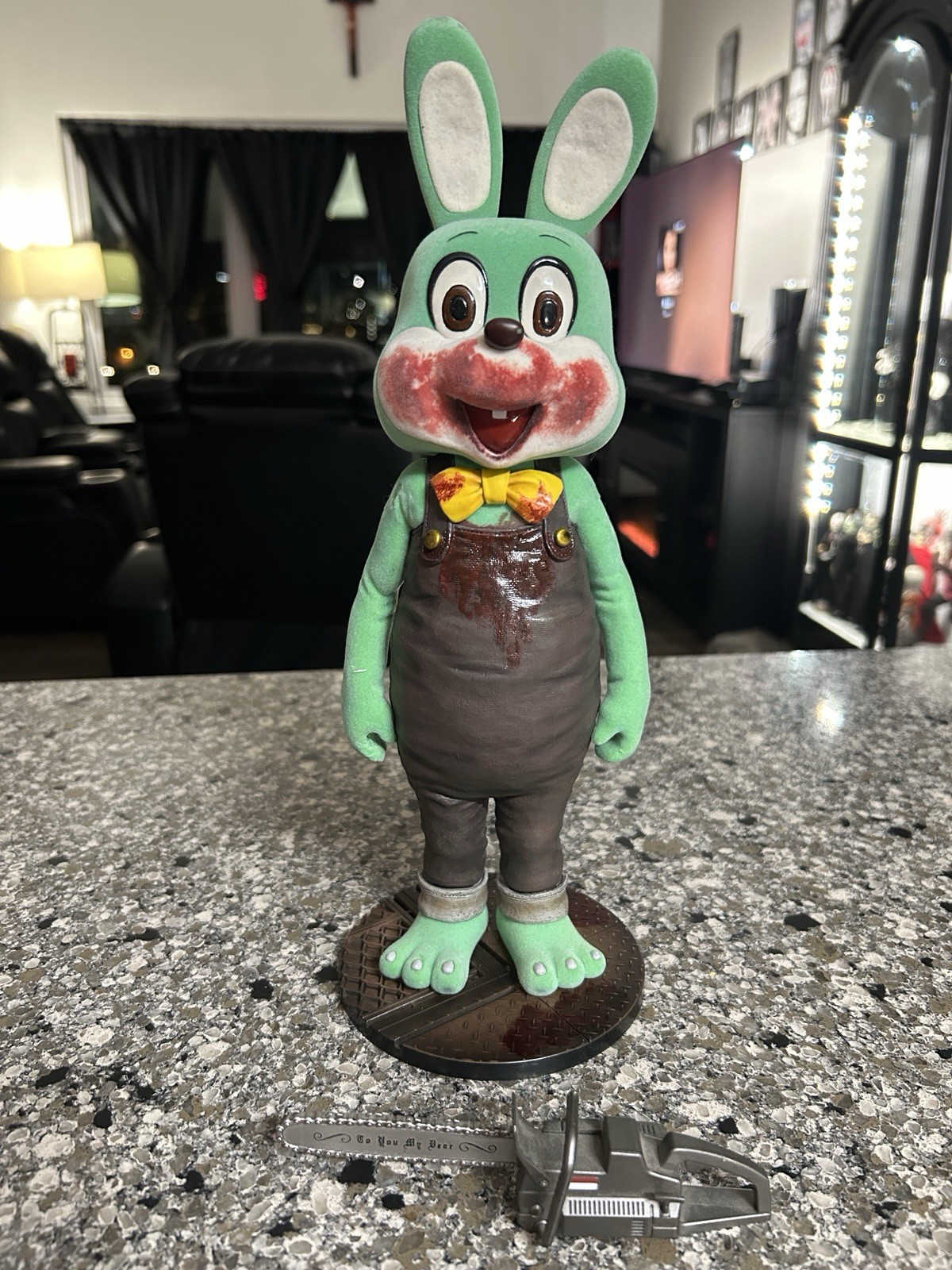Gecco Figure Silent Hill 3/Robbie the Rabbit 1/6 Scale PVC Statue Green Ver