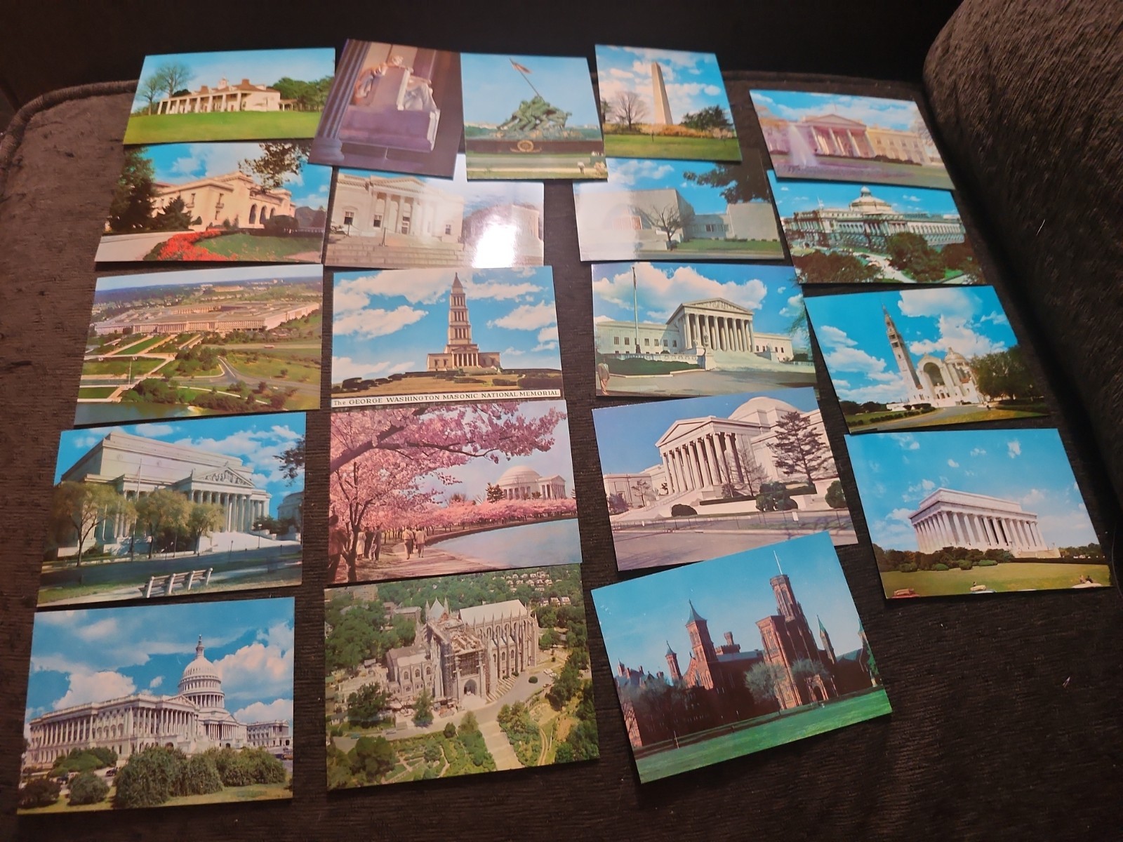 Vintage Postcard & Souvenir Folder Collection Approx 20 Washington Dc 1962 Lot