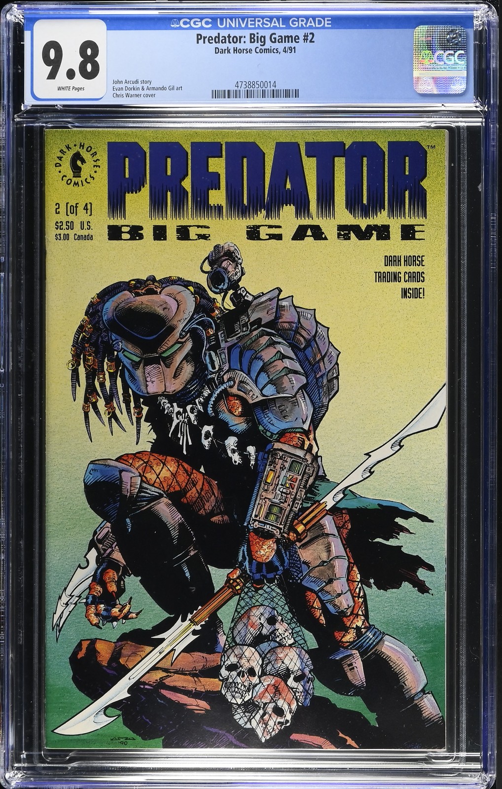 Predator: Big Game #2 - Dark Horse Comics 1991 CGC 9.8