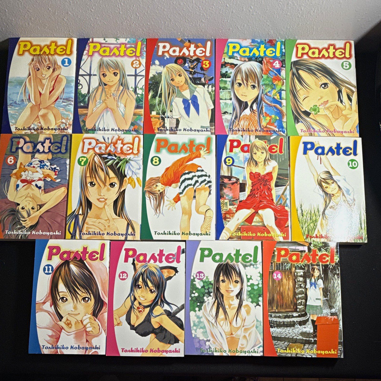 Pastel Del Rey Manga series Vol. 1-14 English Manga Lot by Toshihiko Kobayashi