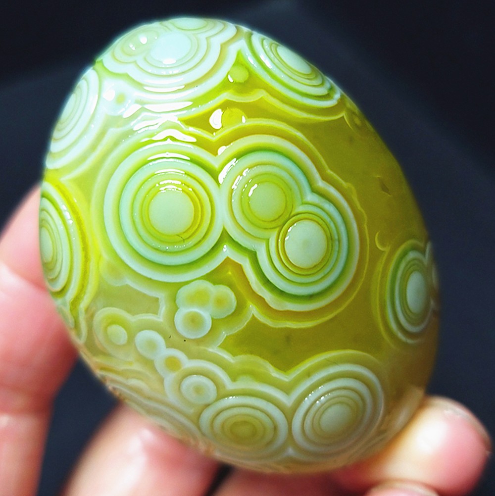 Rare 82G Natural Gobi Agate Eyes Agate/stone Madagascar A5049
