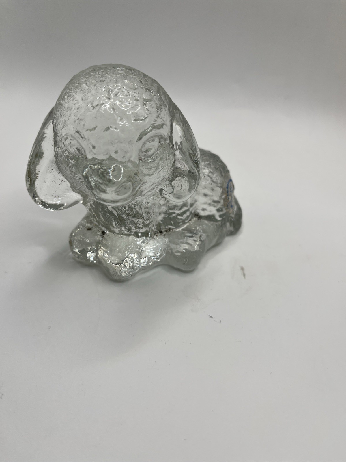 Beautiful Vint. Goebel Western Germany, Lamb Sheep, Glass Figurine/Paper Weight