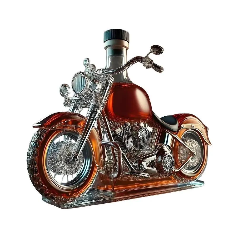 Wine Decanter Motorcycle Glass Whisky Decanter Bottles Vintage Liquor