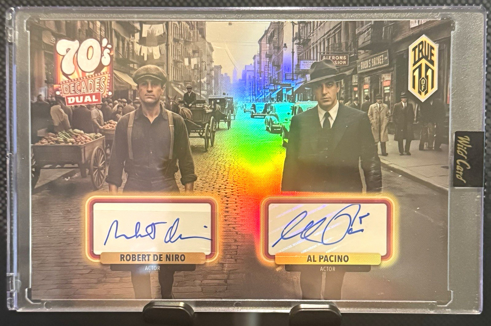 Wild Card 2026 70's Godfather Dual Auto  Robert De Niro/Al Pacino Dual True 1/1