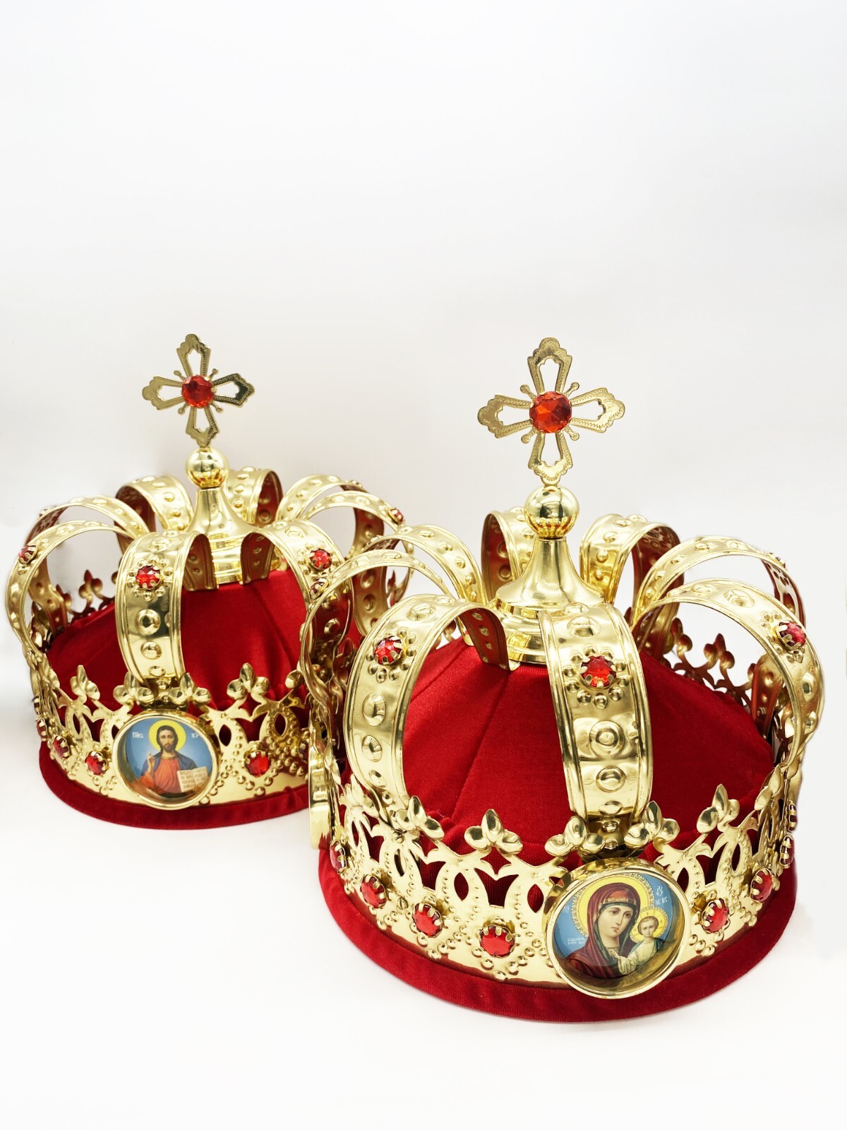 Orthodox Wedding Crown for Religious Ceremonies Christian Marriages 7.87\