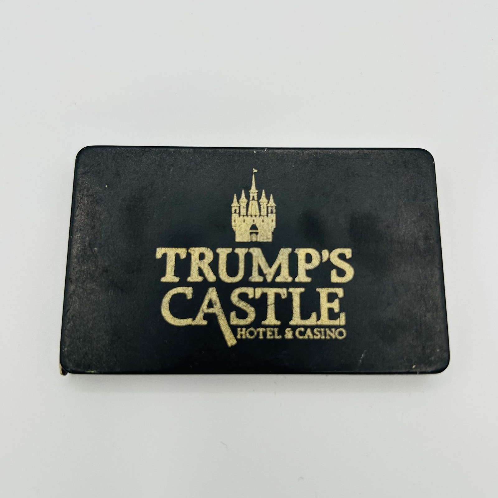Vintage Trump\'s Castle Hotel Casino Ruler Case Atlantic City 1980s President