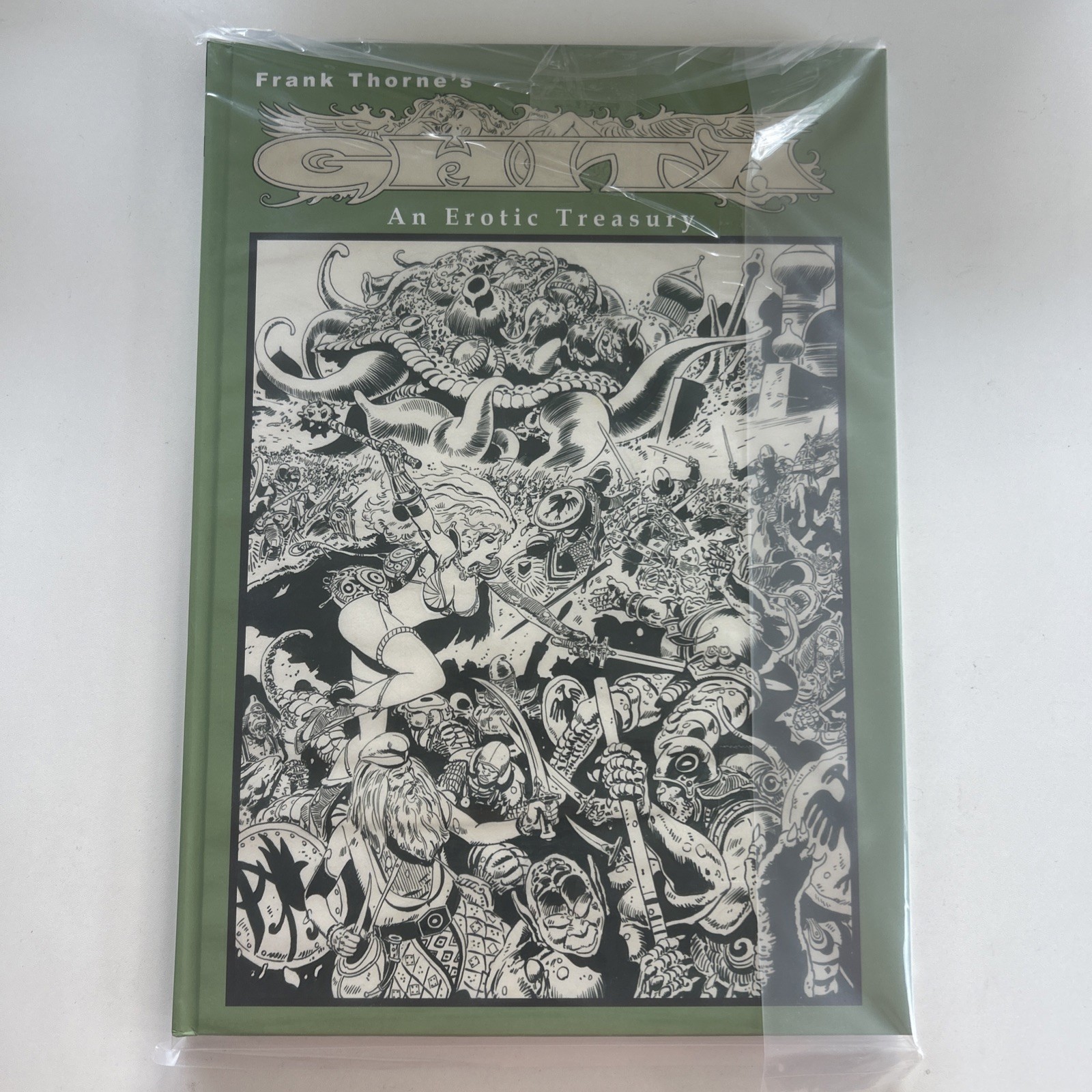 Frank Thorne\'s Ghita An Erotic Treasury Artist Edition Red Sonja Vol 2 New RARE Frank Thorne\'s Ghita An Erotic Treasury Artist Edition Red Sonja Vol 2 New RARE