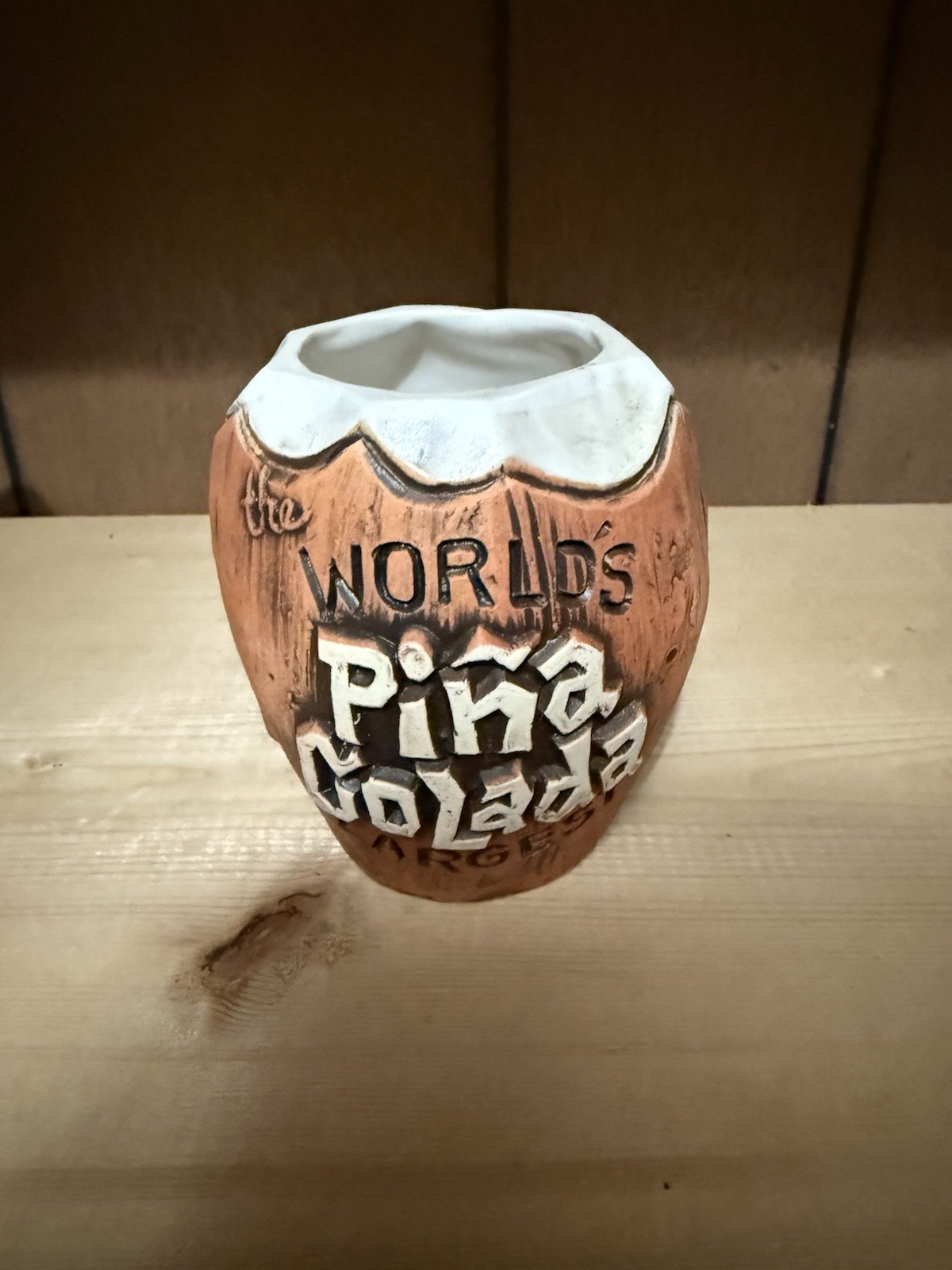 Worlds Largest Pina Colada Eekum Bookum Luau Lads Hukilau Tiki Mug
