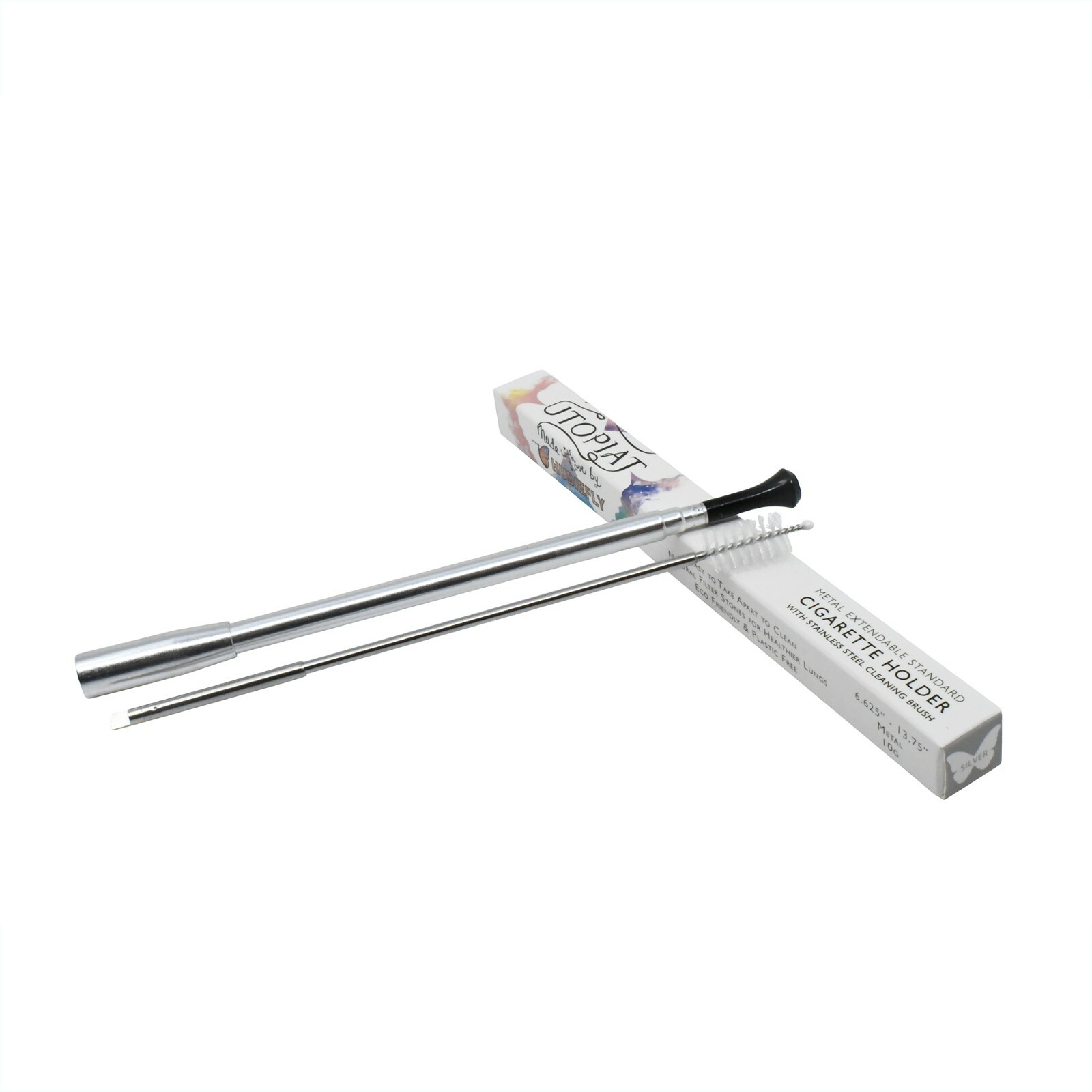 17mm Super Slim Cigarette Holder by Hudiefly Fits Capri Superslims Hollywood Art