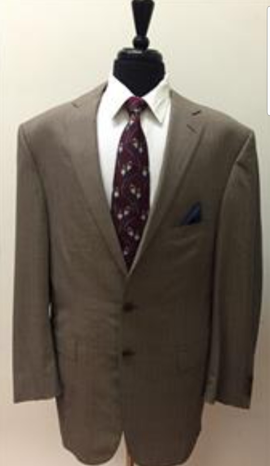 RARE Vince McMahon Owned Zegna Pinstripe Suit – WWE Collector’s Item