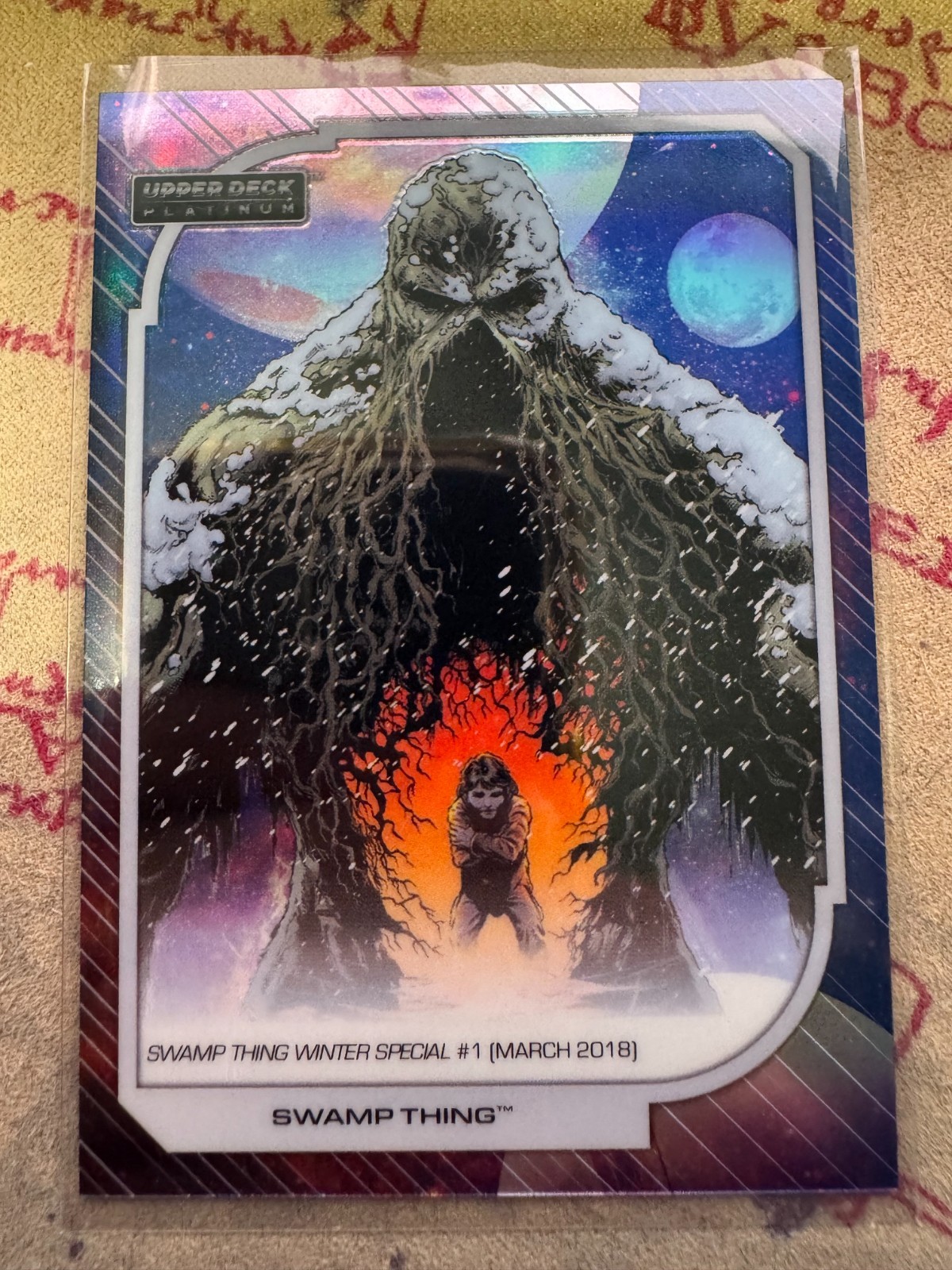 2026 UD DC Platinum Swamp Thing Cosmic #06/25