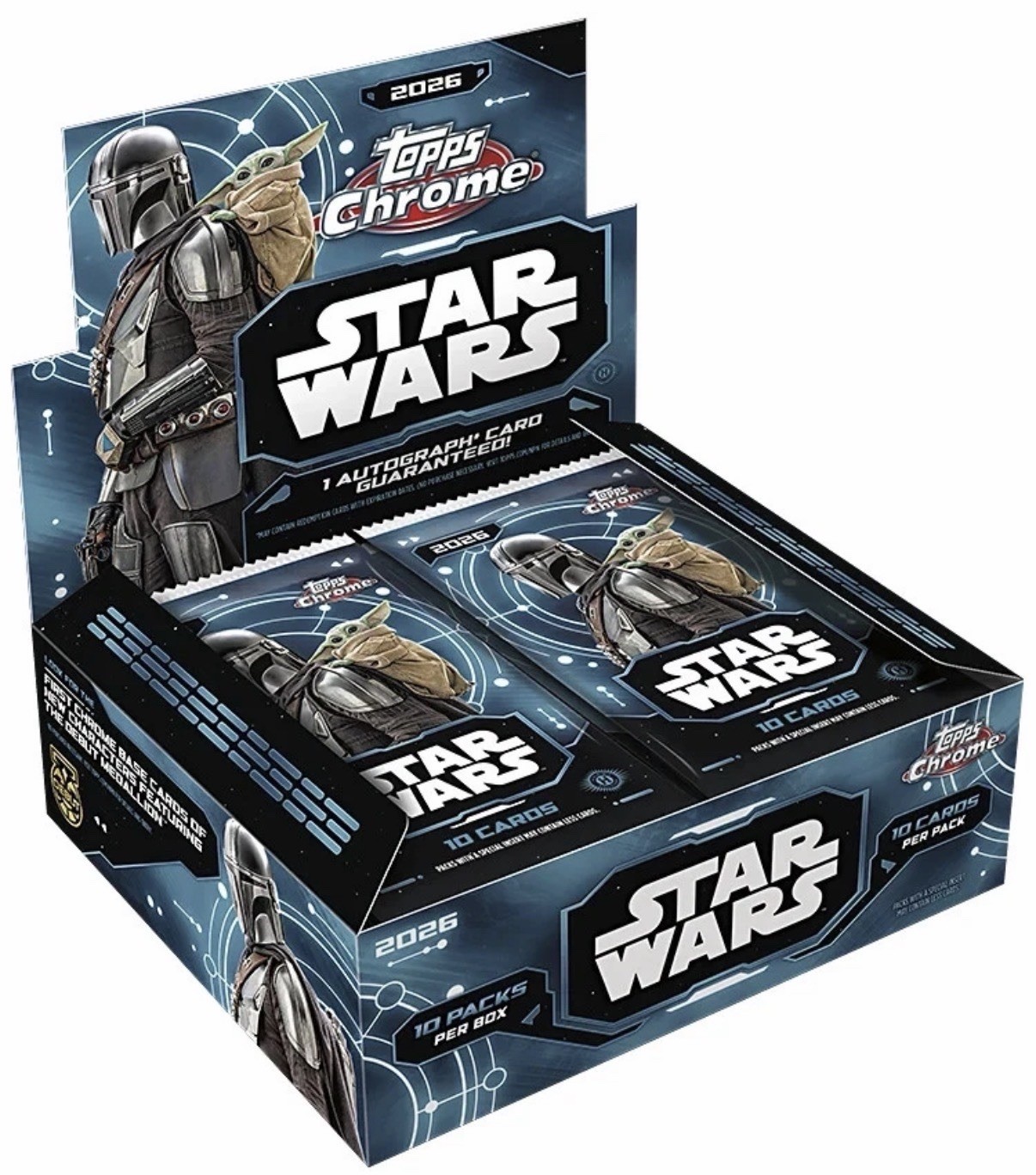 2026 Topps Chrome Star Wars - Hobby Box Sealed PRESALE 09/30