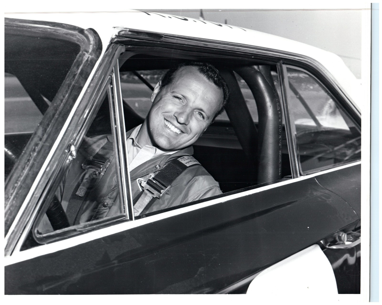 1972 AJ Foyt NASCAR in car: 1 of 1? Original Press Photo 8x10,
