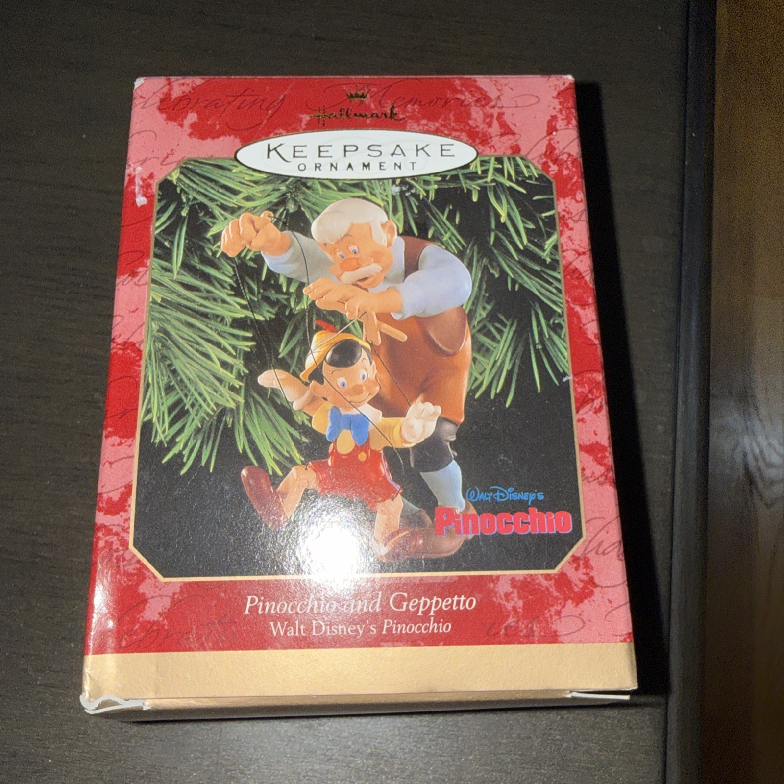 Vtg 1999 Hallmark Pinocchio And Geppetto Ornament Walt Disney's Pinocchio Vtg 1999 Hallmark Pinocchio And Geppetto Ornament Walt Disney's Pinocchio
