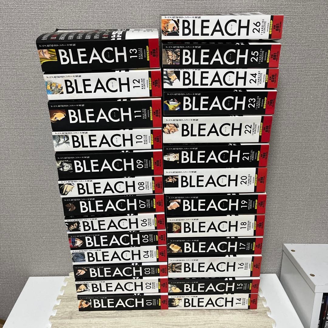 BLEACH Remix Edition 1-26 Complete Set Manga Tite Kubo