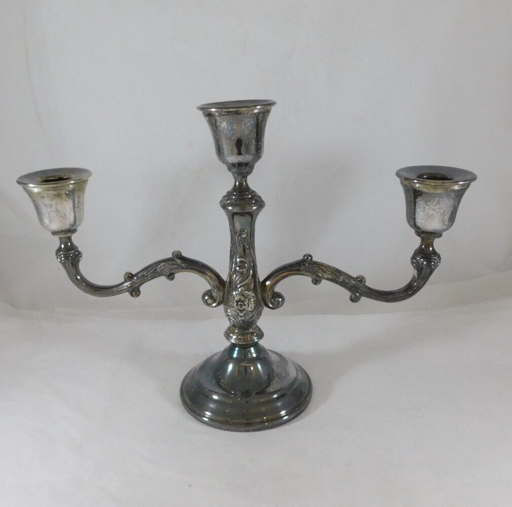 VINTAGE SHERIDAN SILVER PLATED CANDLEABRA