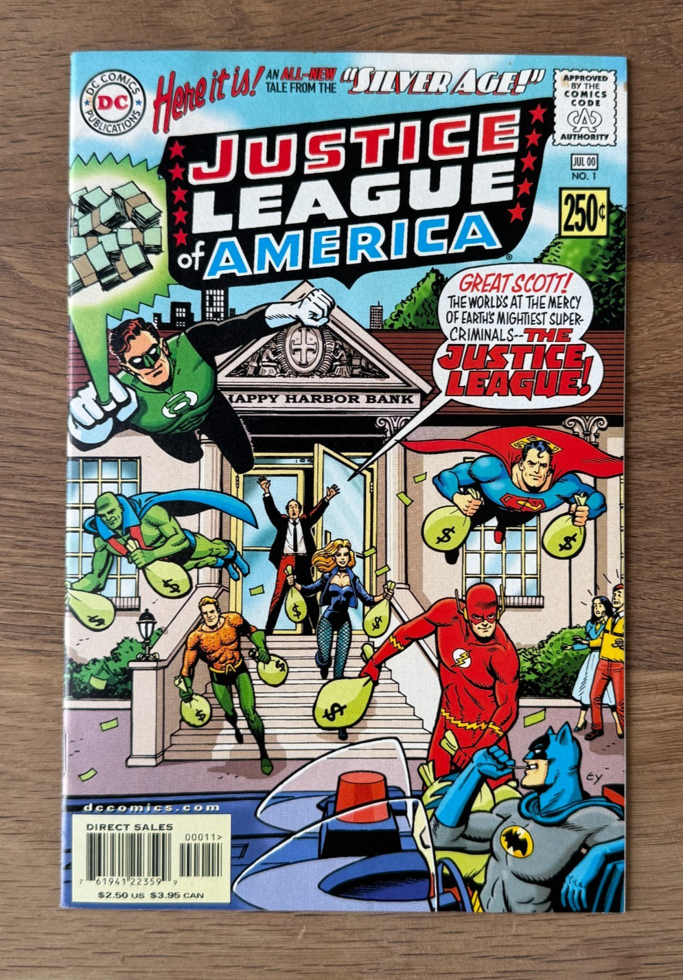 Silver Age: Justice League of America Vol 1 #1 DC Comics (2000)