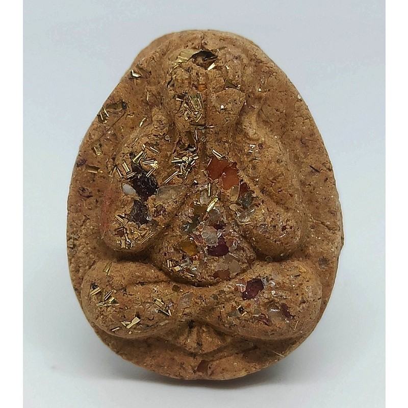 Phra Pidta Thai Amulet Kruba Singkaew Sacred Herbs Protection Metta Meditation