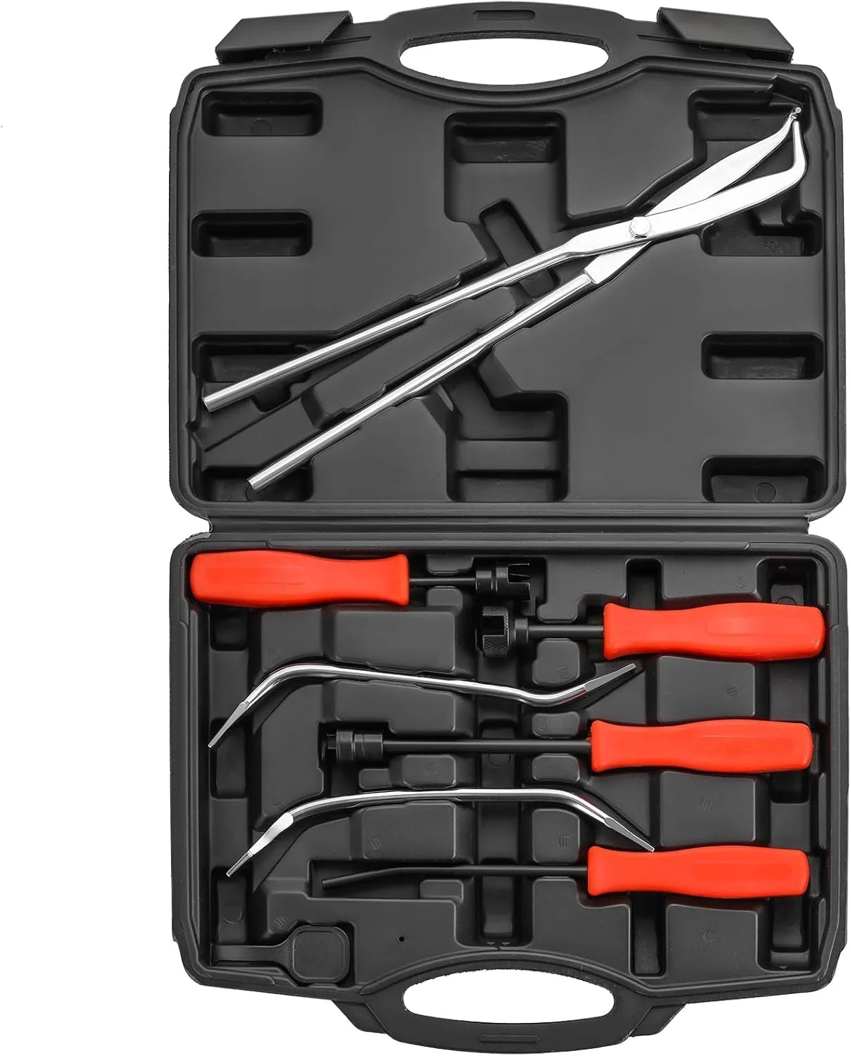 8PCS Drum Brake Tool Kit Brake Spoon Set with Drum Brake Spring Pliers, Brake Sp