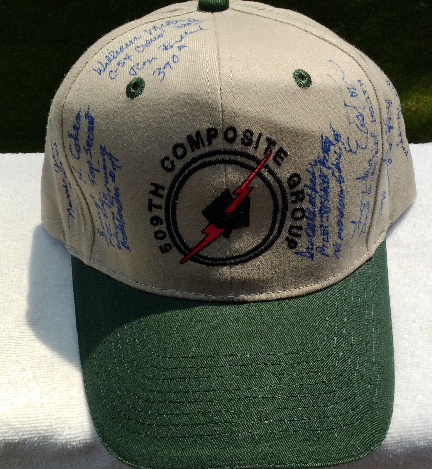 509th Composite Group, Limited Edition Reunion Signed,509th Hat,