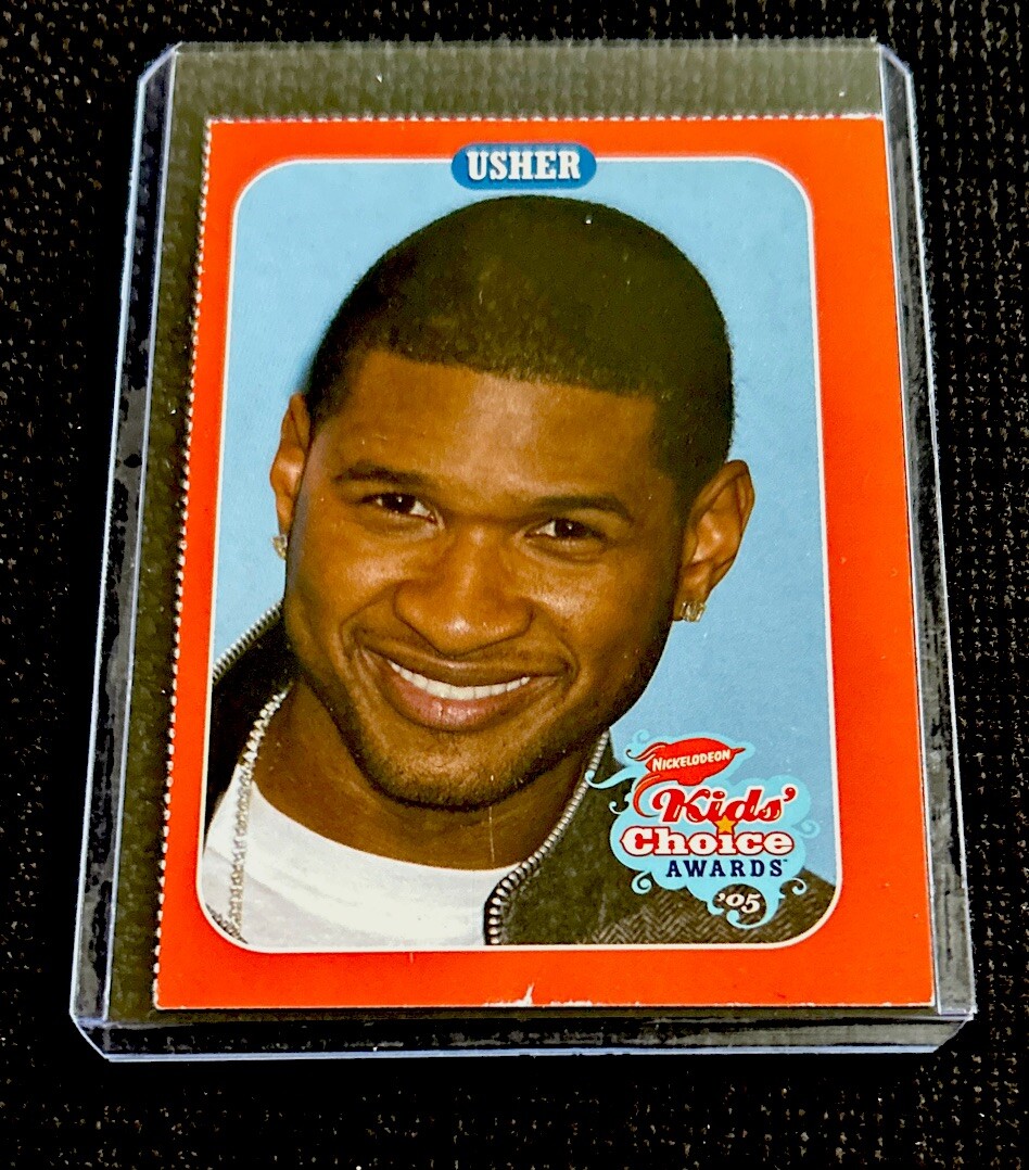 USHER ROOKIE RARE 2005 NICKELODEON MY WAY KIDS CHOICE BOTTOM BLEMISH USHER ROOKIE RARE 2005 NICKELODEON MY WAY KIDS CHOICE BOTTOM BLEMISH