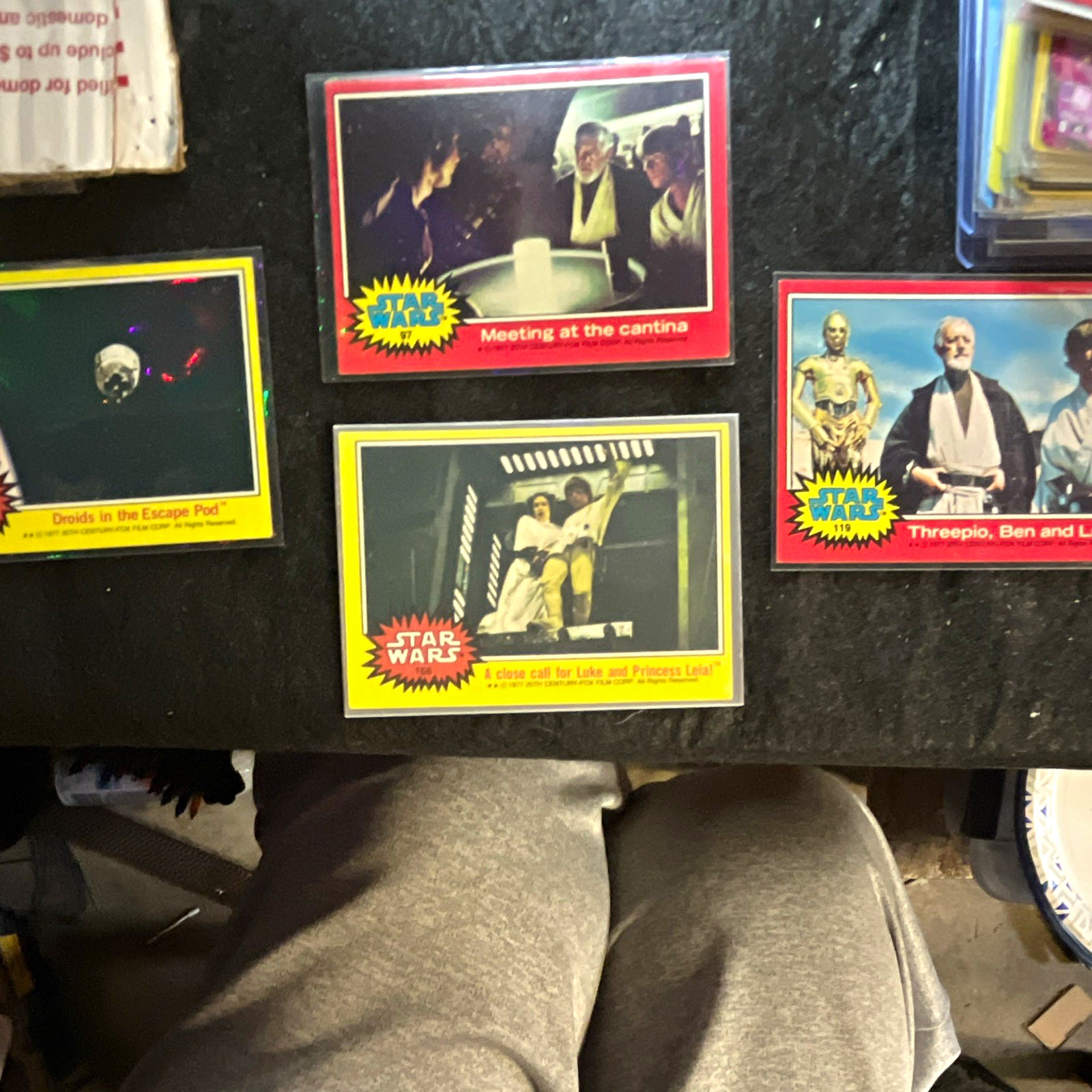 Topps Star Wars 1977 Non-Sport Trading Card Lot of 3 #97 #119 #166