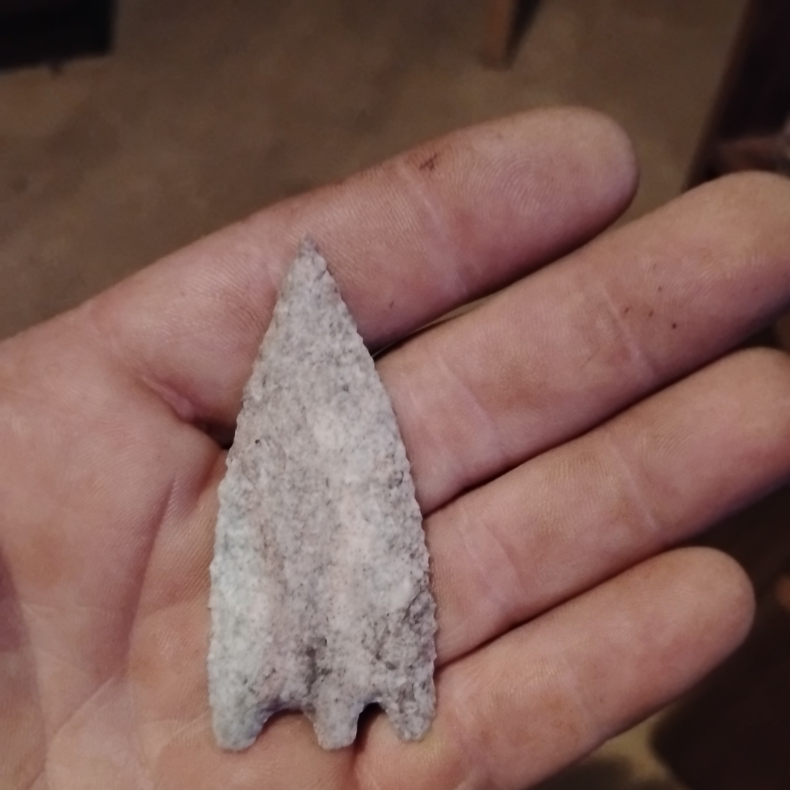 Native American Rare Calf Creek Arrowhead Point 