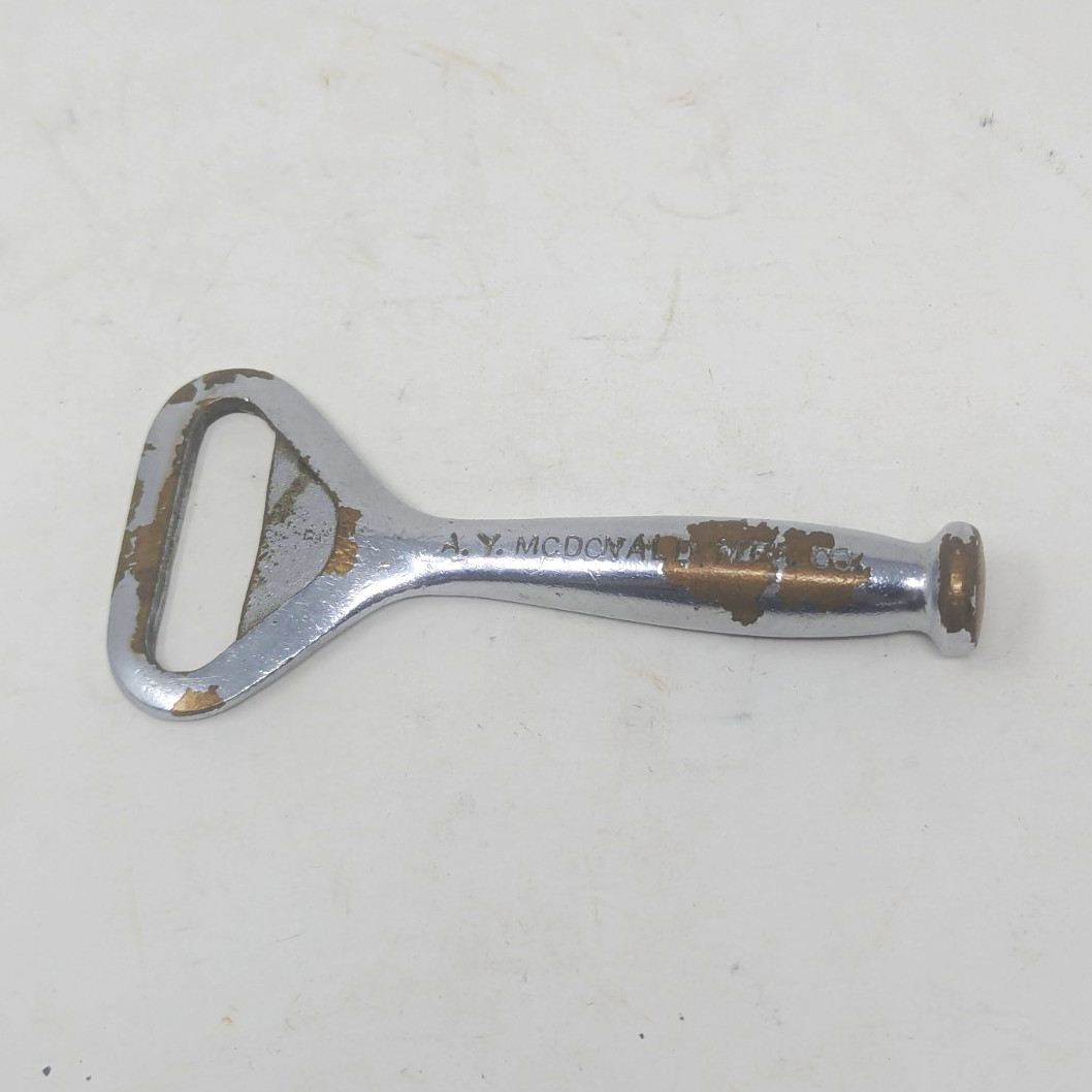 Vintage A.Y. McDonald Mfg Co Bottle Opener Advertising Breweriana USA